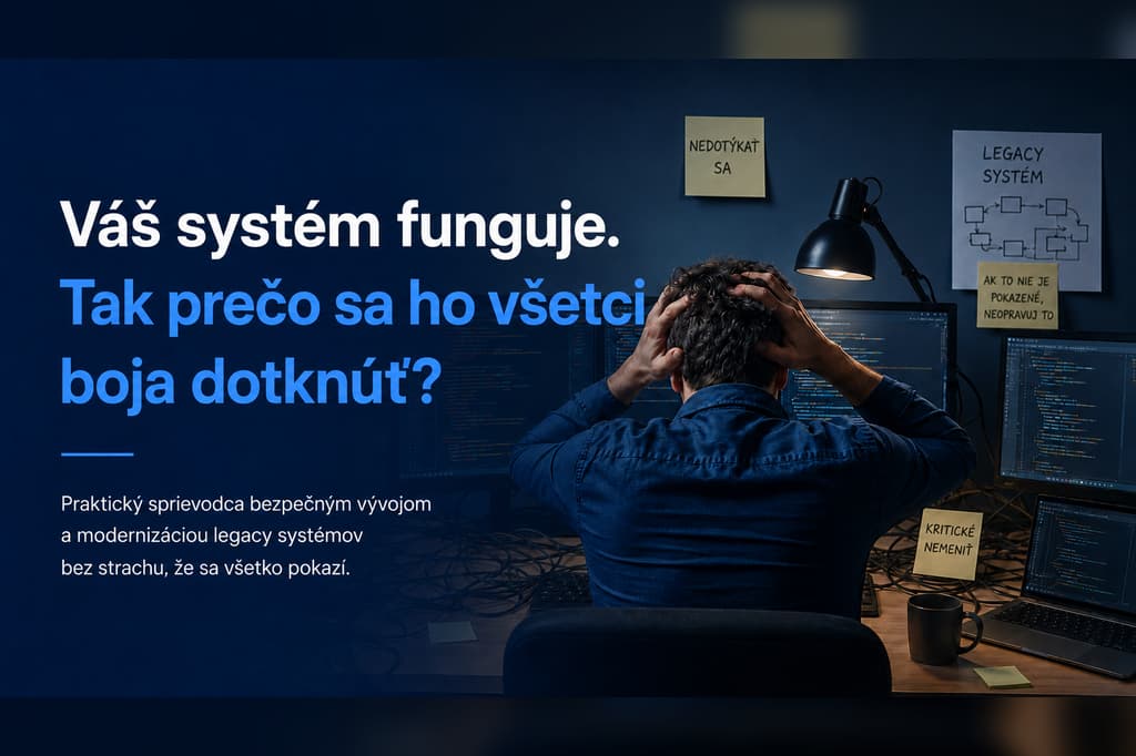 Váš systém funguje. Tak prečo sa ho všetci boja dotknúť?