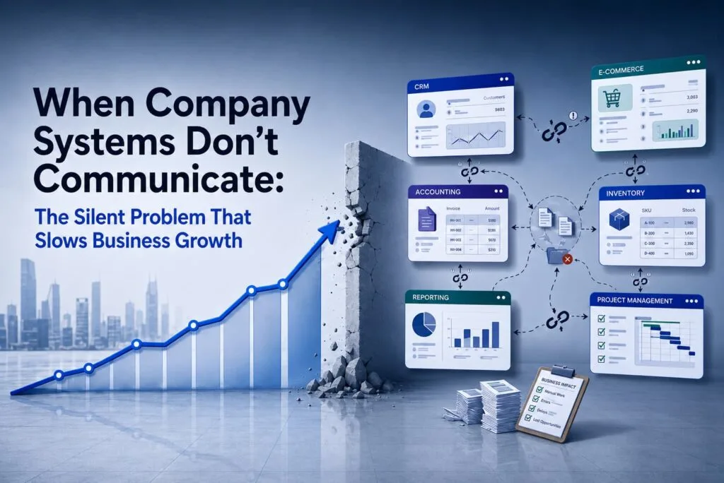 When business systems don’t communicate: The silent problem holding back company growth