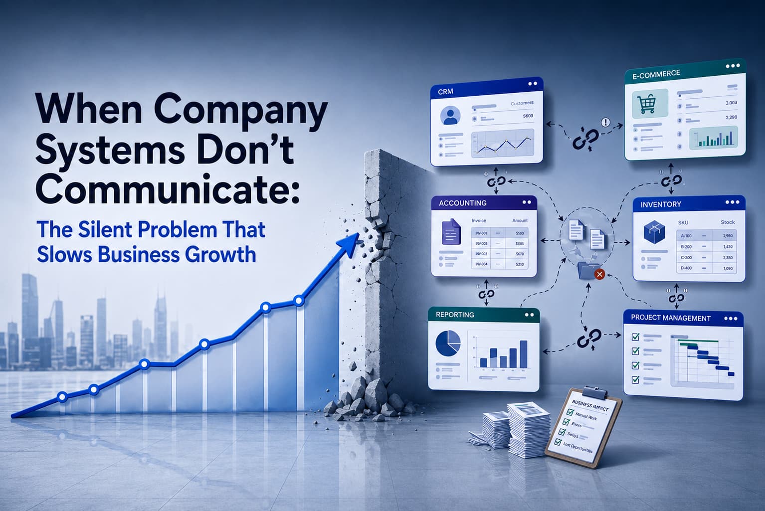 When business systems don’t communicate: The silent problem holding back company growth
