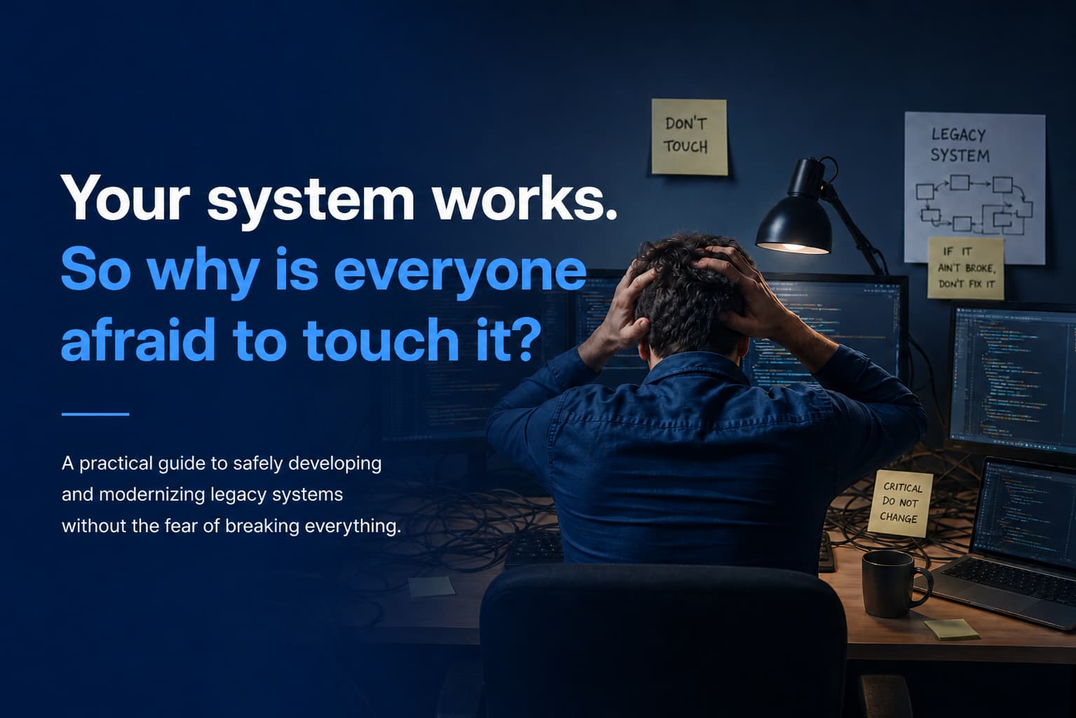 Your system works. So why is everyone afraid to touch it?