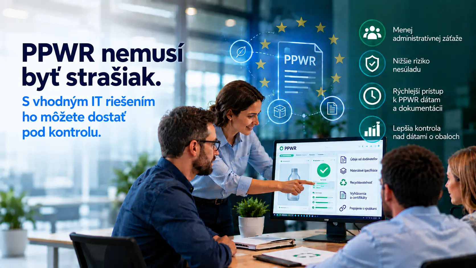 PPWR nemusí byť strašiak. S vhodným IT riešením ho môžete dostať pod kontrolu